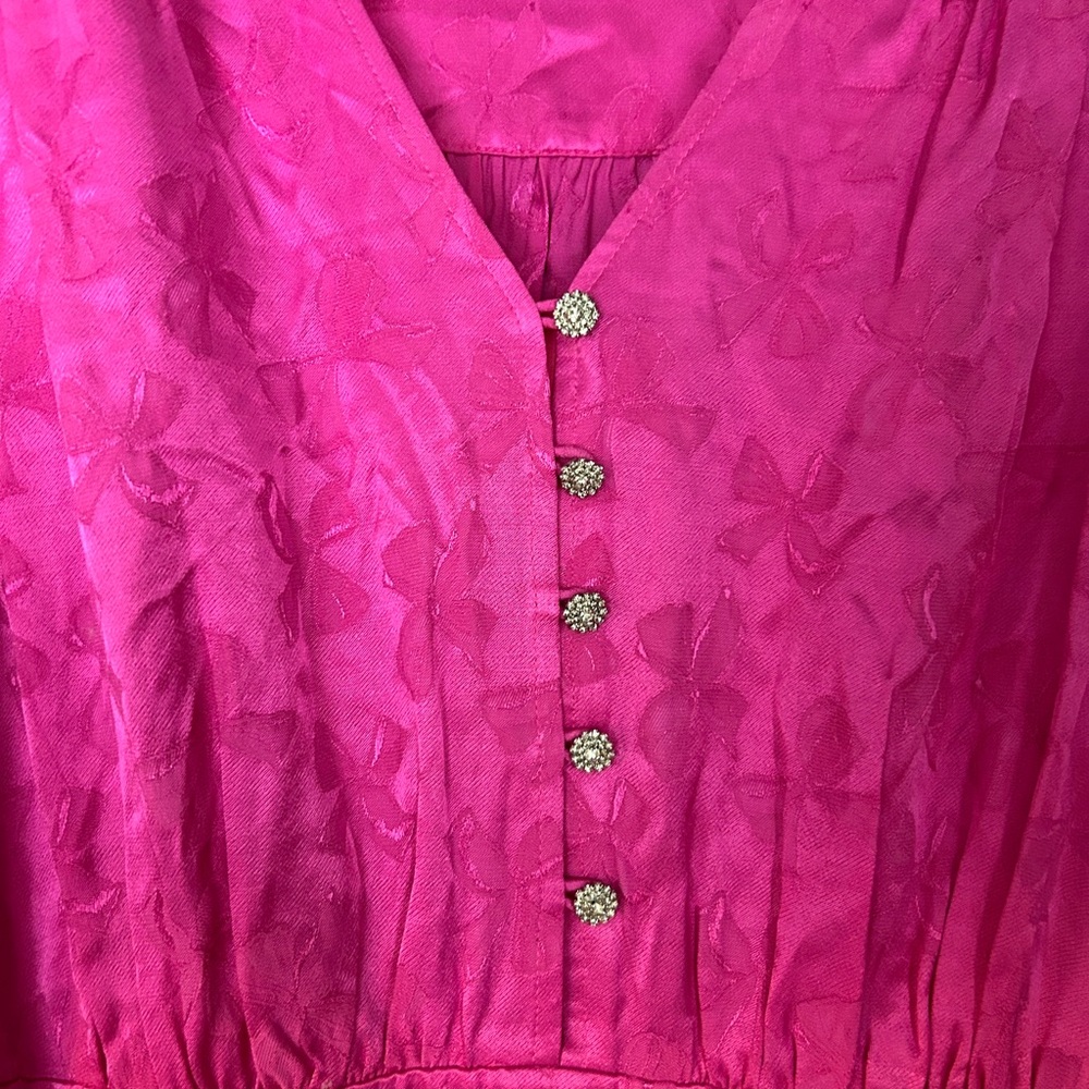 Kateā Spade jewel Button Jacquard Dress size 10 - Picture 10 of 10
